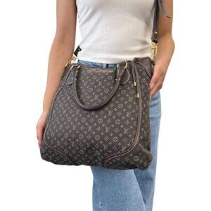 LOUIS VUITTON Vintage Monogram Mini Lin Buzasu Anjoul 2way CrossbodyBag [106052]
